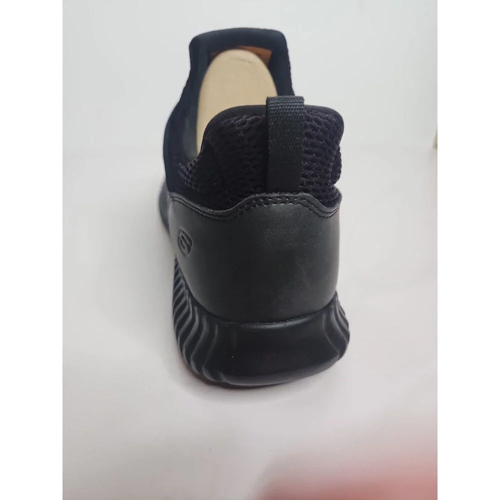 Skechers Work Cessnock 77188W Black Mens 12 Wide Black Slip Resistant Shoes NWT